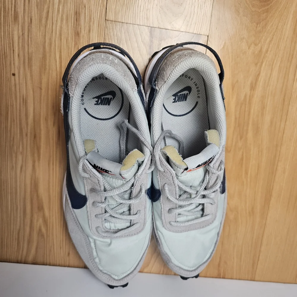 Nike Waffle Debut Light Silver Valerian‎ Blue Sneaker DH9523-005 Women’s Size 10
